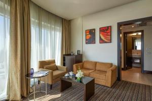 Un lugar para sentarse en Safir Hotel Doha