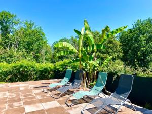 Κήπος έξω από το Caporizon - Villa Puy d'Aiguillon- Piscine - 6 personnes +21 φωτογραφίες