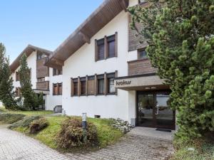 a building with a sign that reads morpheus at Studio Krokus Apt-T by Interhome in Wengen