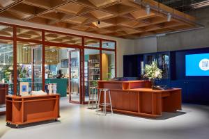 Χώρος καθιστικού στο The Social Hub Glasgow Extended Stay