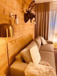 Posezení v ubytování Bel appartement 8p pied des pistes Val Louron