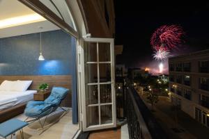 Balkón nebo terasa v ubytování Tiamo Hotel