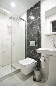 Koupelna v ubytování Hill Life Hotel