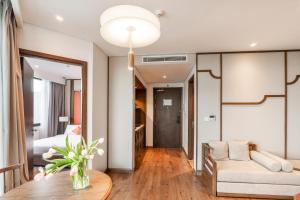 Χώρος καθιστικού στο Apec Mandala Harmony Resort & Spa