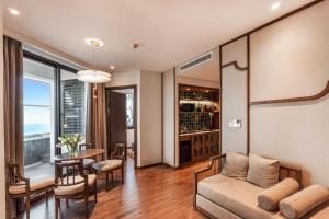 Χώρος καθιστικού στο Apec Mandala Harmony Resort & Spa