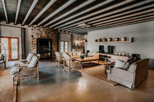 Χώρος καθιστικού στο Bongela Private Game Lodge