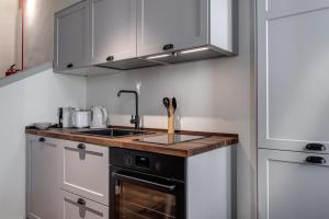 Η κουζίνα ή μικρή κουζίνα στο Gelso Due