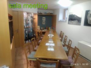 Konferenční prostory v ubytování MOUNTAIN HOTEL Osteria di MONTAGNA La Peonia Monte Generoso