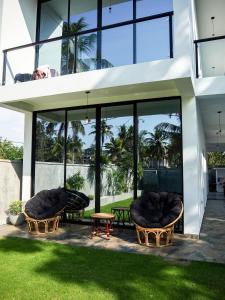 Zahrada ubytování Mates Villa + 20 fotografií