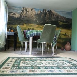 Nespecifikovaný výhled na hory nebo výhled na hory při pohledu z bed and breakfast