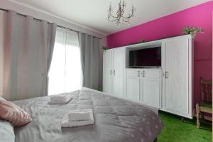 Postel nebo postele na pokoji v ubytování Holiday Home Vlady by Rent Istria