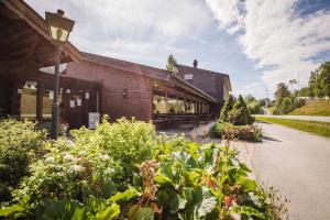 En hage utenfor Bergmannshuset