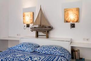 Posteľ alebo postele v izbe v ubytovaní Seaside Villa La Graciosa