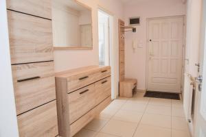 Kúpeľňa v ubytovaní Helga apartman