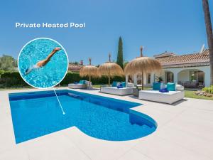 Bazén v ubytování VACATION MARBELLA I Villa Sirio, Golf-Front Villa, Private Heated Pool, Privacy, 10 min from Puerto Banus nebo v jeho okolí