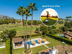 Zahrada ubytování VACATION MARBELLA I Villa Sirio, Golf-Front Villa, Private Heated Pool, Privacy, 10 min from Puerto Banus