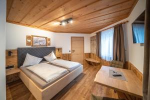 Postel nebo postele na pokoji v ubytování Das Geierberg
