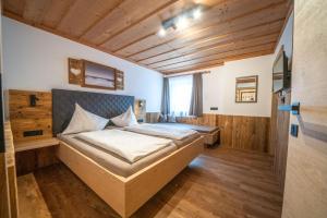 Postel nebo postele na pokoji v ubytování Das Geierberg