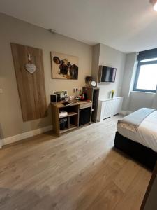 Voodi või voodid majutusasutuse Codladh Sámh Guest House toas