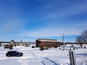 Tuhamäe Hostel during the winter