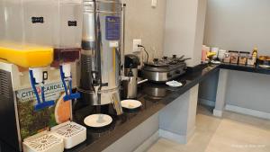 Köök või kööginurk majutusasutuses Unity Hotel - Campinas