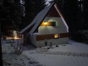 Chata Maco að vetri til