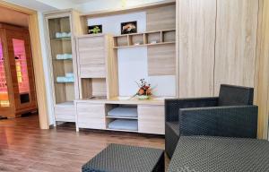 A seating area at Hévíz Apartman Hévíz