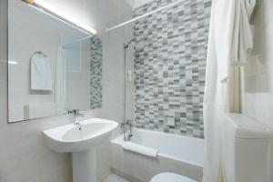 Koupelna v ubytování Hotel Vibra Vila