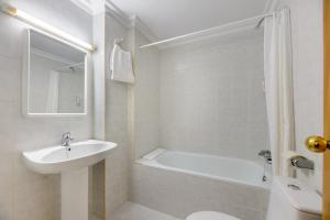 Koupelna v ubytování Hotel Vibra Vila