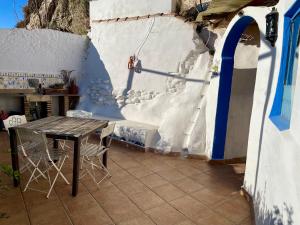 Patio nebo venkovní prostory v ubytování Casa Cueva Muntasal