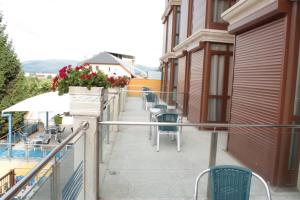 Balkón nebo terasa v ubytování Hotel Gran Casona de Sanabria