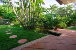 Zahrada ubytování B&B Villa Zomerland
