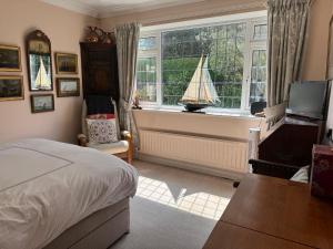 Postel nebo postele na pokoji v ubytování La Mer