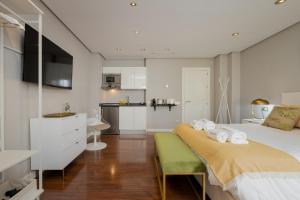 Køkken eller tekøkken på Cathedral Suites II -Plaza del Obispo