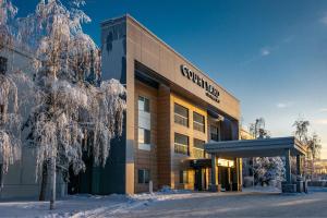 Courtyard by Marriott Anchorage Airport v zimě