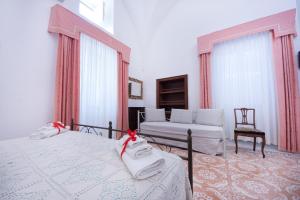 A bed or beds in a room at Agriturismo Villantica