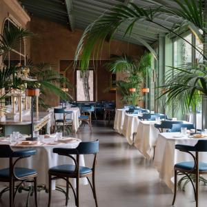 Restaurace v ubytování Vilkenu Malunas
