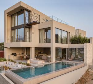 Bazén v ubytování Villa Albero - Sea View Escape nebo v jeho okolí