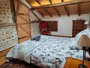 Katil atau katil-katil dalam bilik di Hello Pyrenees