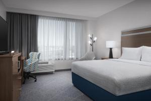 Postel nebo postele na pokoji v ubytování Hampton Inn Washington DC NoMa Union Station