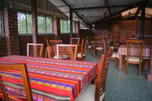 Restaurace v ubytování Hosteria Kindi Wasi