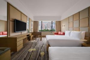 Televisyen dan/atau pusat hiburan di The Park Lane Hong Kong, Autograph Collection