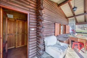 Area soggiorno di Chalet complet