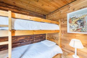 Letto o letti in una camera di Chalet complet