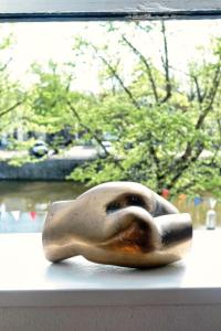 B&B Röderhaus Guesthouse Goedereede的阳台或露台