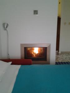 A bed or beds in a room at Villa Celeste