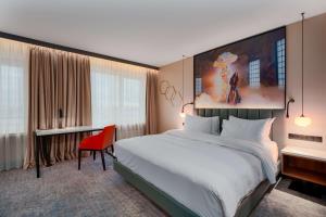 Voodi või voodid majutusasutuse Radisson Blu Hotel & Spa, Daugava Riga toas