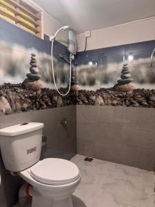 Koupelna v ubytování Succulent Homestay