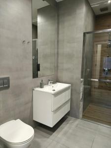Łazienka w obiekcie Apartamenty Dworcowa 45