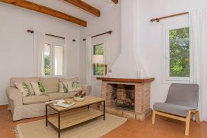 Ruang duduk di Villa Ullastres